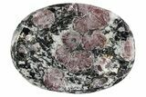 1.5" Polished Garnets in Matrix Worry Stone - Photo 2